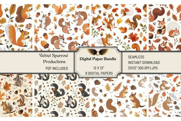 Autumn Woodland Squirrel Papers: A Practical Evaluation