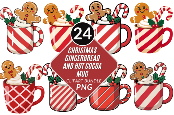 Christmas Gingerbread and Hot Cocoa Mug: A Practical Design Asset Review