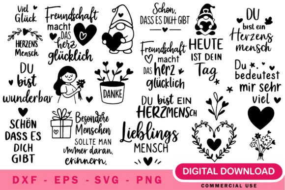 Crafting Connection: Why the German Best Friends SVG Bundle Resonates with Modern Makers