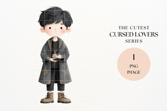 Dark Fairytale Boy Clipart Guide