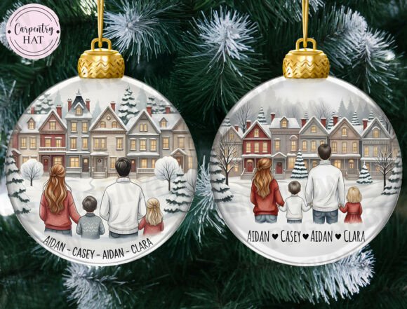 Family Christmas Ornament PNG: A Guide to Personalized Holiday Crafts