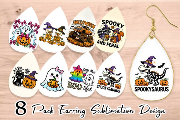 Kids Halloween Earring PNG: A Practical Guide for Sublimation Creators