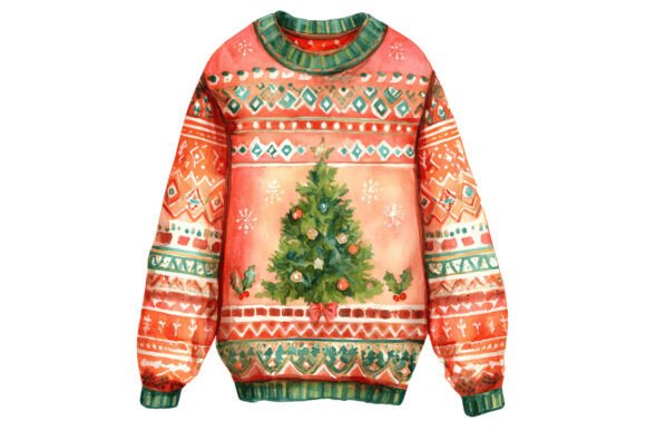 Ugly Sweater Christmas Tree PNG Guide